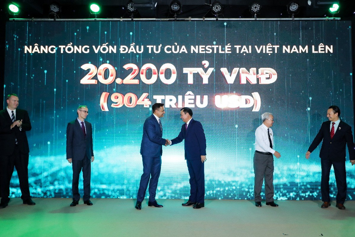 Tháng 4/2025, Nestlé công bố mở rộng sản xuất, khẳng định cam kết đầu tư dài hạn và đóng góp vào sự phát triển kinh tế - xã hội bền vững tại Việt Nam.