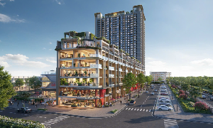 Phối cảnh dự án Mangala Complex - một trong những dự án đủ điều kiện bán cho người nước ngoài tại Bắc Ninh. Ảnh: CĐT