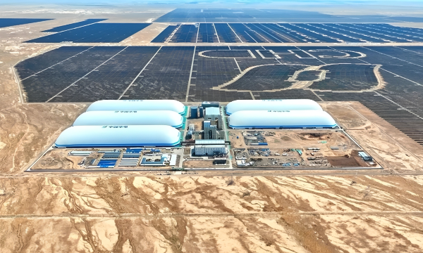 Pin khổng lồ từ CO₂: Bước ngoặt cuộc đua lưu trữ năng lượng quy mô lớn của Trung Quốc