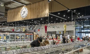 Khu vực bán thực phẩm đông lạnh tại một siêu thị Intermarché ở Bourg-Saint-Andéol, tỉnh Ardèche, Pháp. Ảnh: Antone Boureau/AFP/Getty Images.
