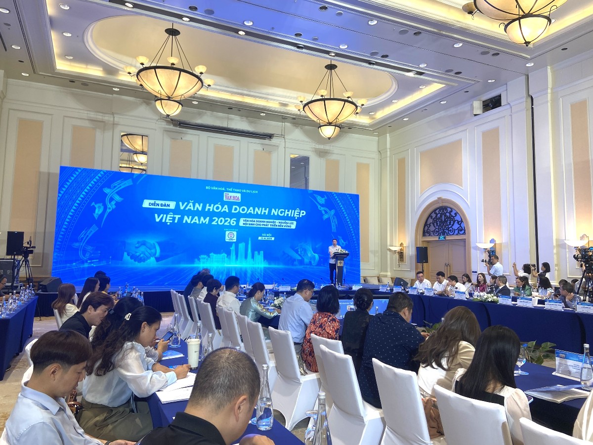 Diễn đàn Văn hóa Doanh nghiệp Việt Nam 2026. Ảnh: Song Hà.