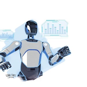 Sự phát triển của ngành robot Trung Quốc đang mở ra những cơ hội rất lớn cho các nhà cung cấp chip DRAM của Hàn Quốc. Ảnh minh họa: Liu Xidan