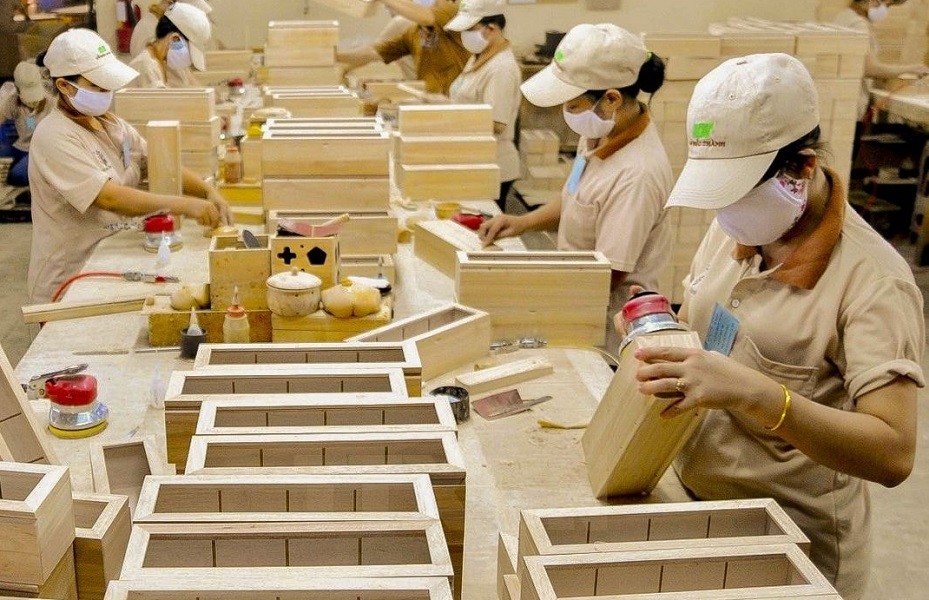 Gỗ và sản phẩm gỗ là nhóm hàng xuất khẩu có kim ngạch hàng tỷ USD mỗi năm. Ảnh minh họa.