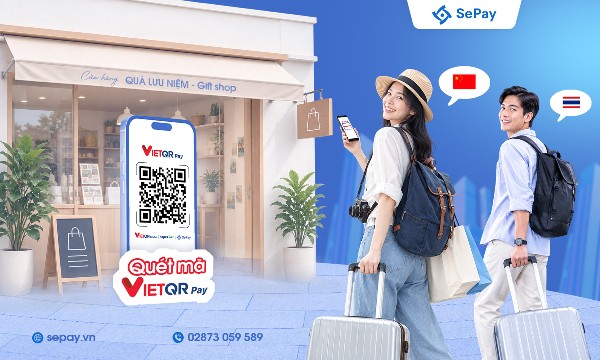 Khách quốc tế quét QR tại Việt Nam: Hộ kinh doanh đã sẵn sàng?