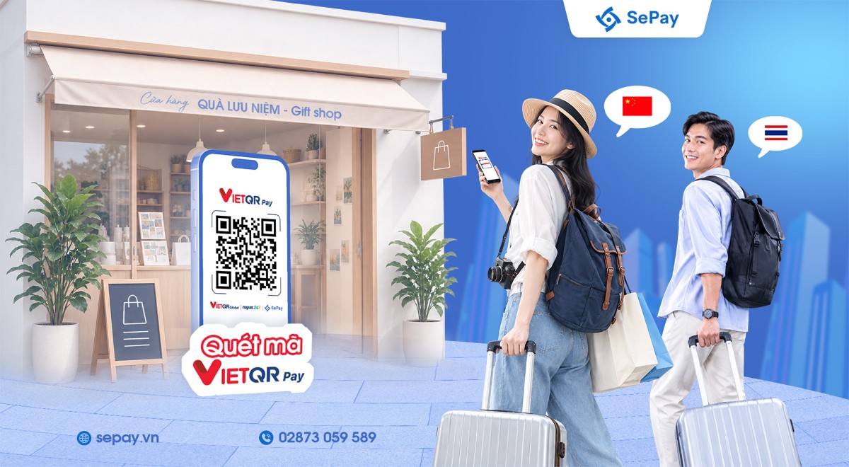 Khách quốc tế quét QR tại Việt Nam: Hộ kinh doanh đã sẵn sàng?