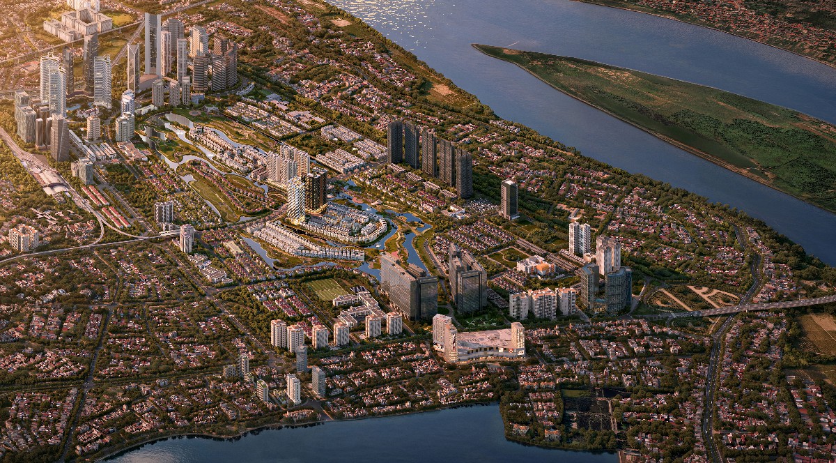Ciputra Central Park - Đại công viên quy mô lên đến 66ha. Ảnh: The Windsor Collection.