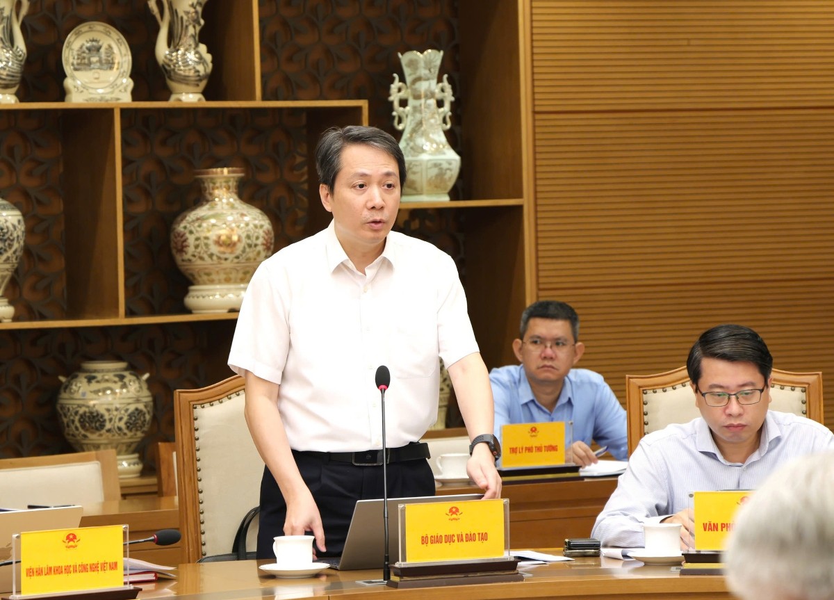 Thứ trưởng Bộ Gi&aacute;o dục v&agrave; Đ&agrave;o tạo Phạm Quang Hưng - Ảnh: chinhphu.vn.