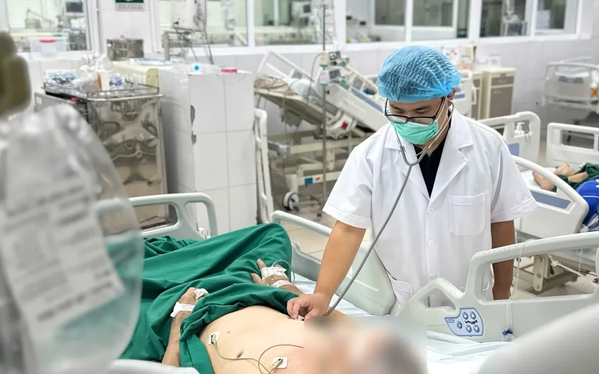 Mức độ nghiêm trọng của cúm A không thể chỉ đánh giá qua nhiệt độ cơ thể. Ảnh: Bệnh viện Bệnh Nhiệt đới Trung ương