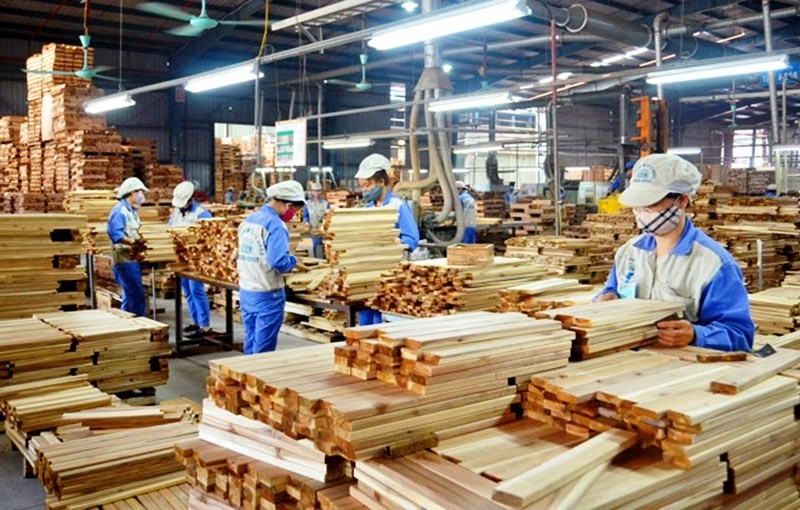 Gỗ và sản phẩm gỗ là một trong những ngành hàng xuất khẩu chủ lực của Việt Nam. Ảnh minh họa.