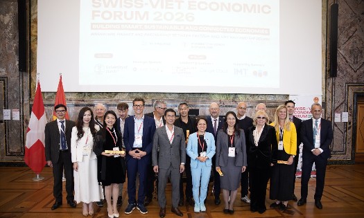 Diễn đàn Kinh tế Việt Nam – Thụy Sĩ (SVEF) 2026 đã được tổ chức tại Zurich trong các ngày 9-10/6/2026.
