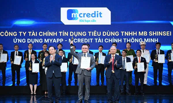 Mcredit được vinh danh tại Giải thưởng Chuyển đổi số Việt Nam 2026