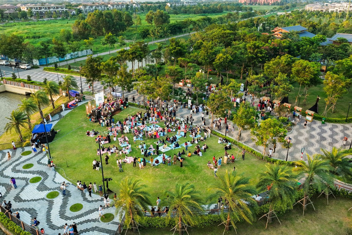 Các hoạt động cộng đồng được tổ chức thường xuyên, tạo thêm không gian giao lưu và gắn kết cư dân Waterpoint.