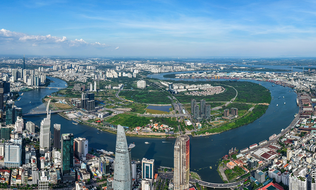 TP. Hồ Chí Minh đặt mục tiêu đạt 100% đối với tỷ lệ xử lý nước thải từ sản xuất ra môi trường lưu vực các sông trên toàn địa bàn. Ảnh: Nguyễn Huế