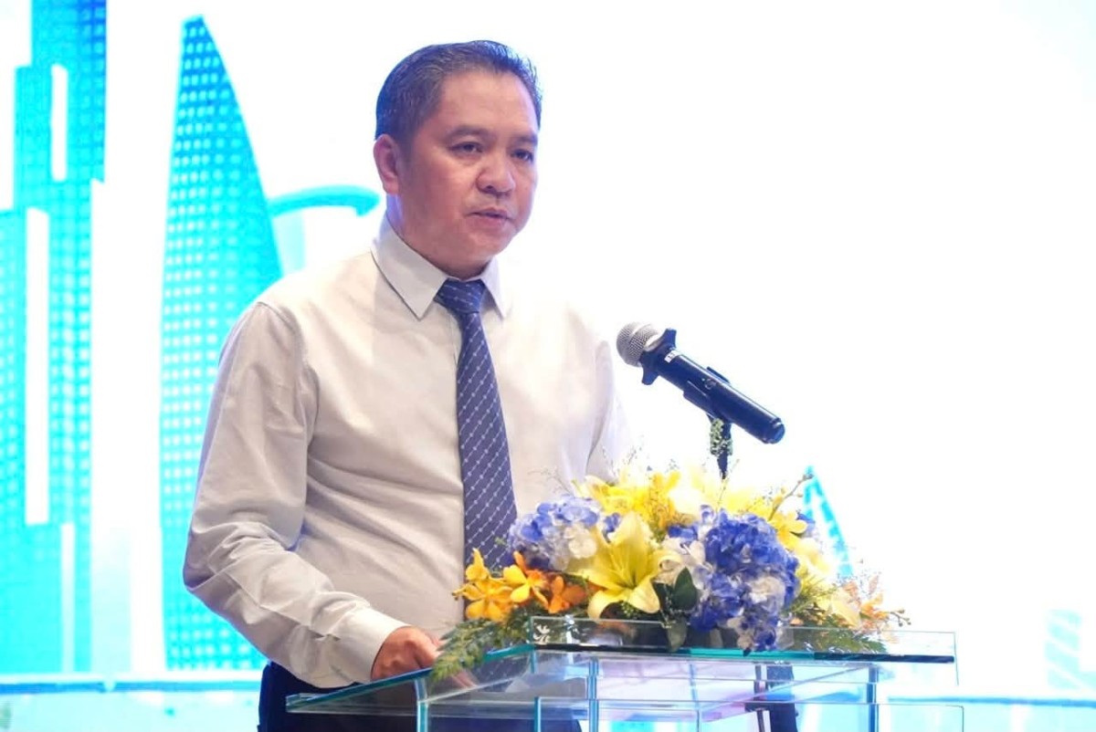 Ông Phạm Huy Bình, Giám đốc Sở Du lịch TP.HCM phát biểu tại sự kiện. Ảnh: Vibrant Ho Chi Minh City