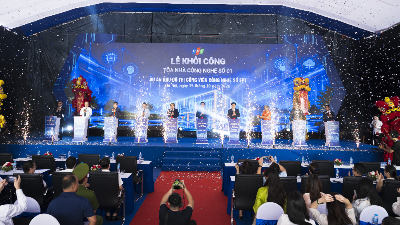 FPT breaks ground on $52 mln digital tech building in Western Hanoi
