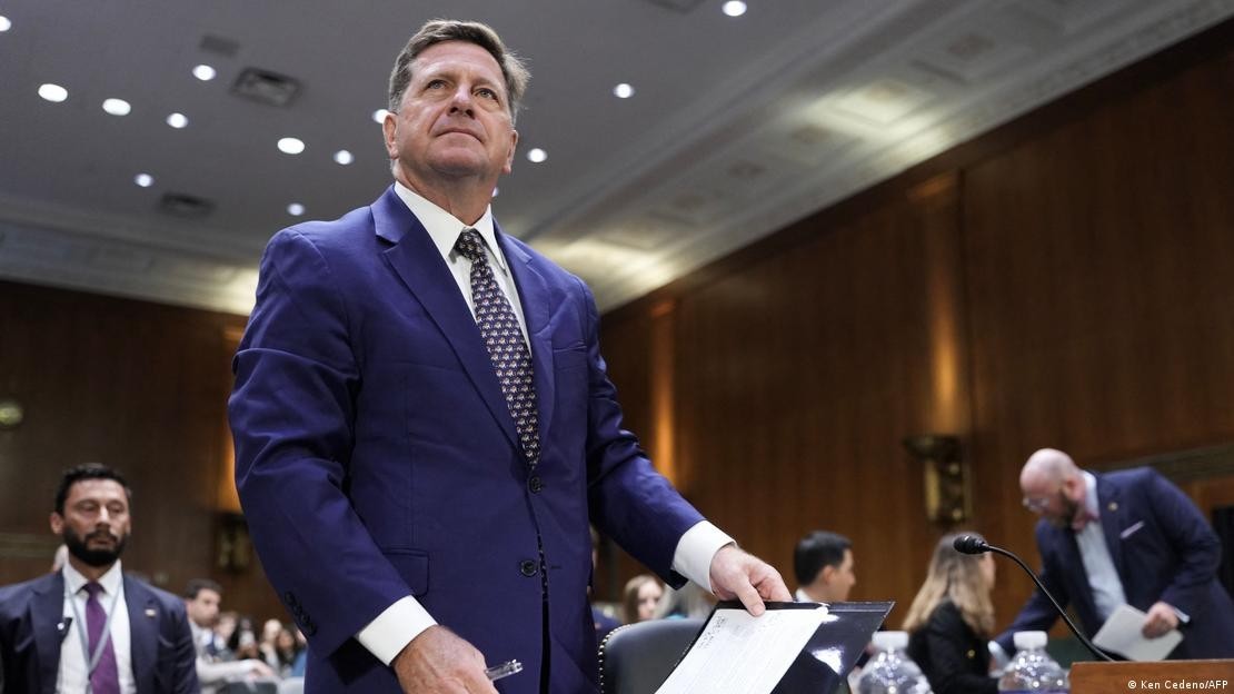 Jay Clayton được bổ nhiệm làm Chủ tịch Lực lượng Siêu trí tuệ mới được Tổng thống Trump công bố thành lập. Ảnh: Ken Cedeno
