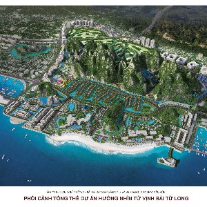 Phối cảnh dự án Monbay Vân Đồn quy mô hơn 296ha được đôn đốc đẩy nhanh tiến độ để khởi công. Nguồn: CĐT.