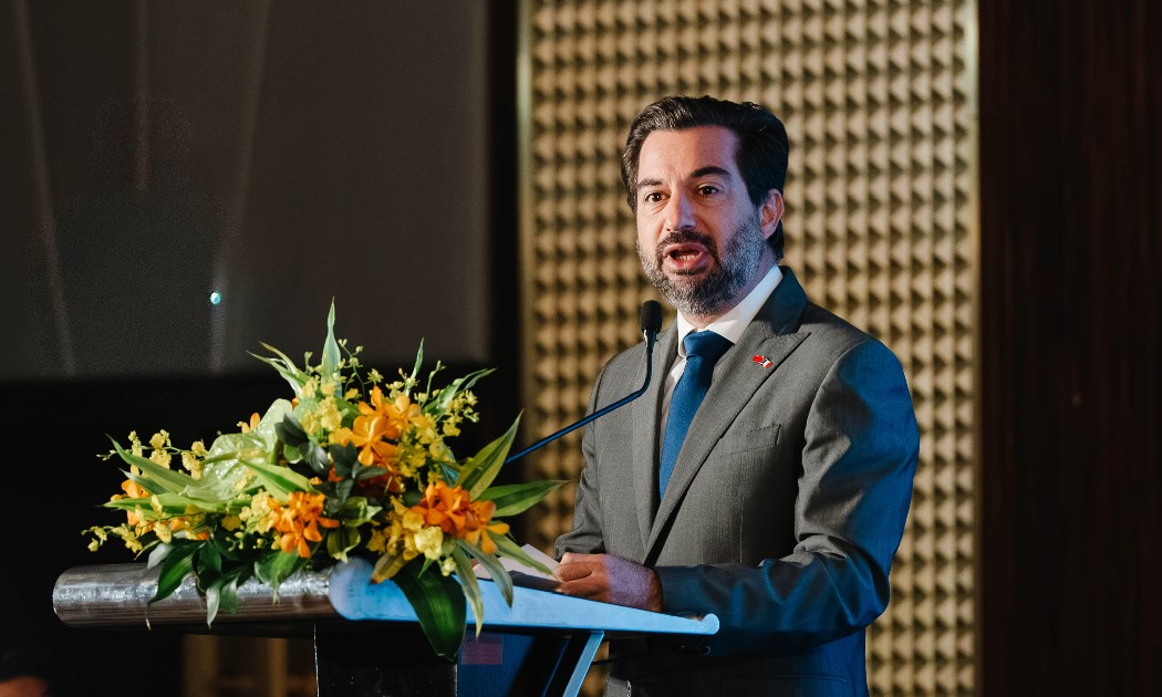 Ông Thibaut Giroux, Chủ tịch Phòng Thương mại và Công nghiệp Pháp tại Việt Nam (CCIFV).
