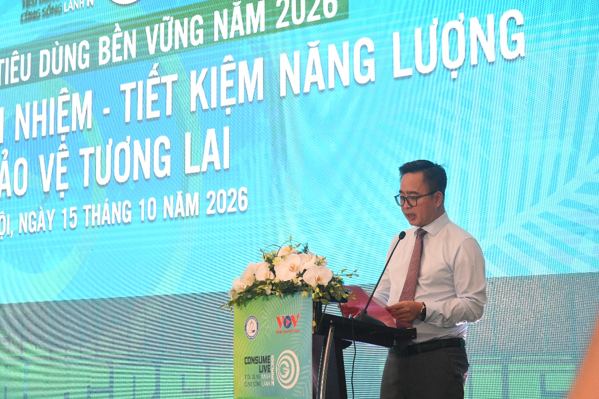 Ông Phạm Mạnh Hùng, Phó Tổng Giám đốc phát biểu - Ảnh: Song Hà.