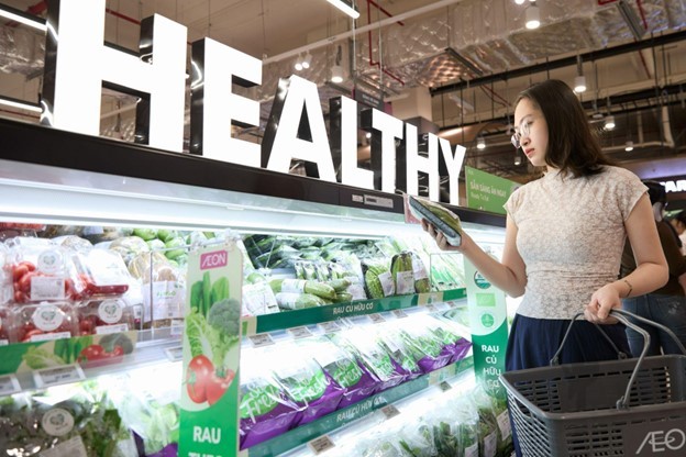 AEON khuyến khích khách hàng tiêu dùng bền vững. Nguồn: AEON Việt Nam.