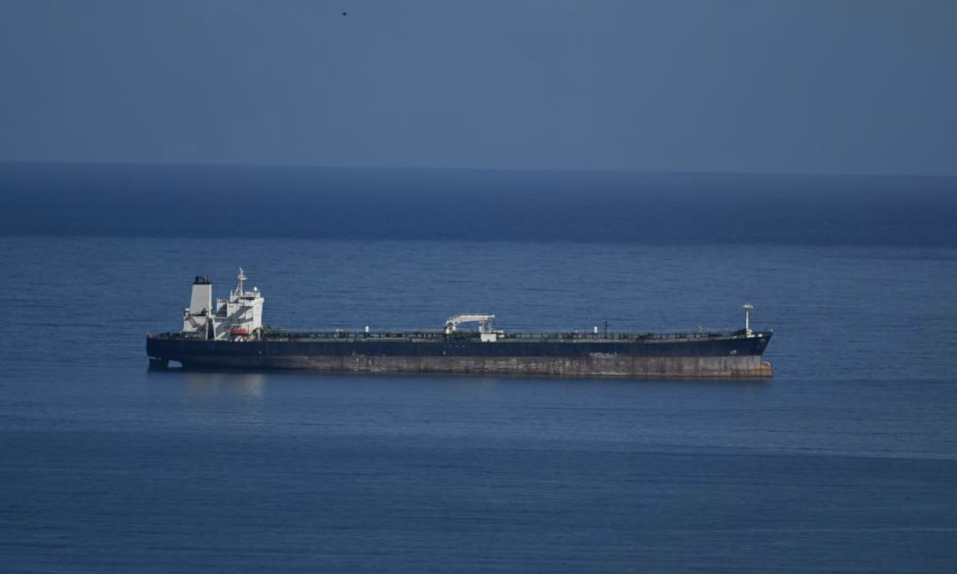 Một con tàu chở dầu ở ngoài khơi Venezuela tháng 1/2026 - Ảnh: Xinhua.