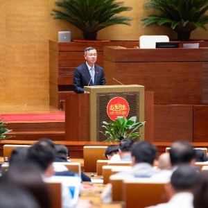 thu ngân sách nhà nước năm 2026 ước vượt 20,8% dự toán. Ảnh: quochoi.vn