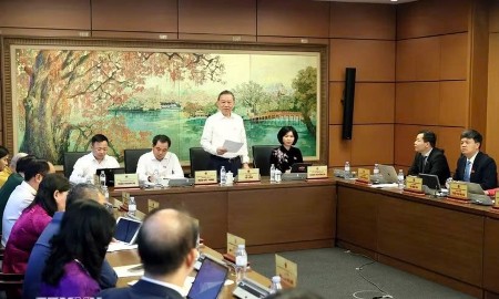 Tổng Bí thư, Chủ tịch nước Tô Lâm phát biểu đóng góp nhiều ý kiến quan trọng đối với hai dự thảo luật - Ảnh: TTXVN