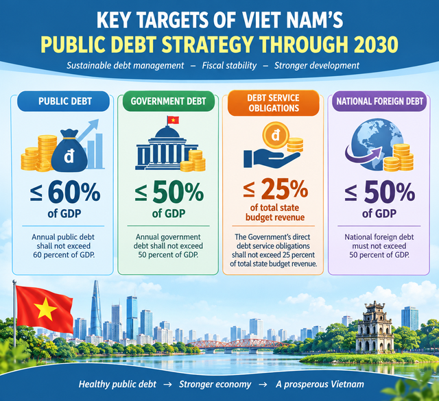  New public debt strategy through 2030 adopted
