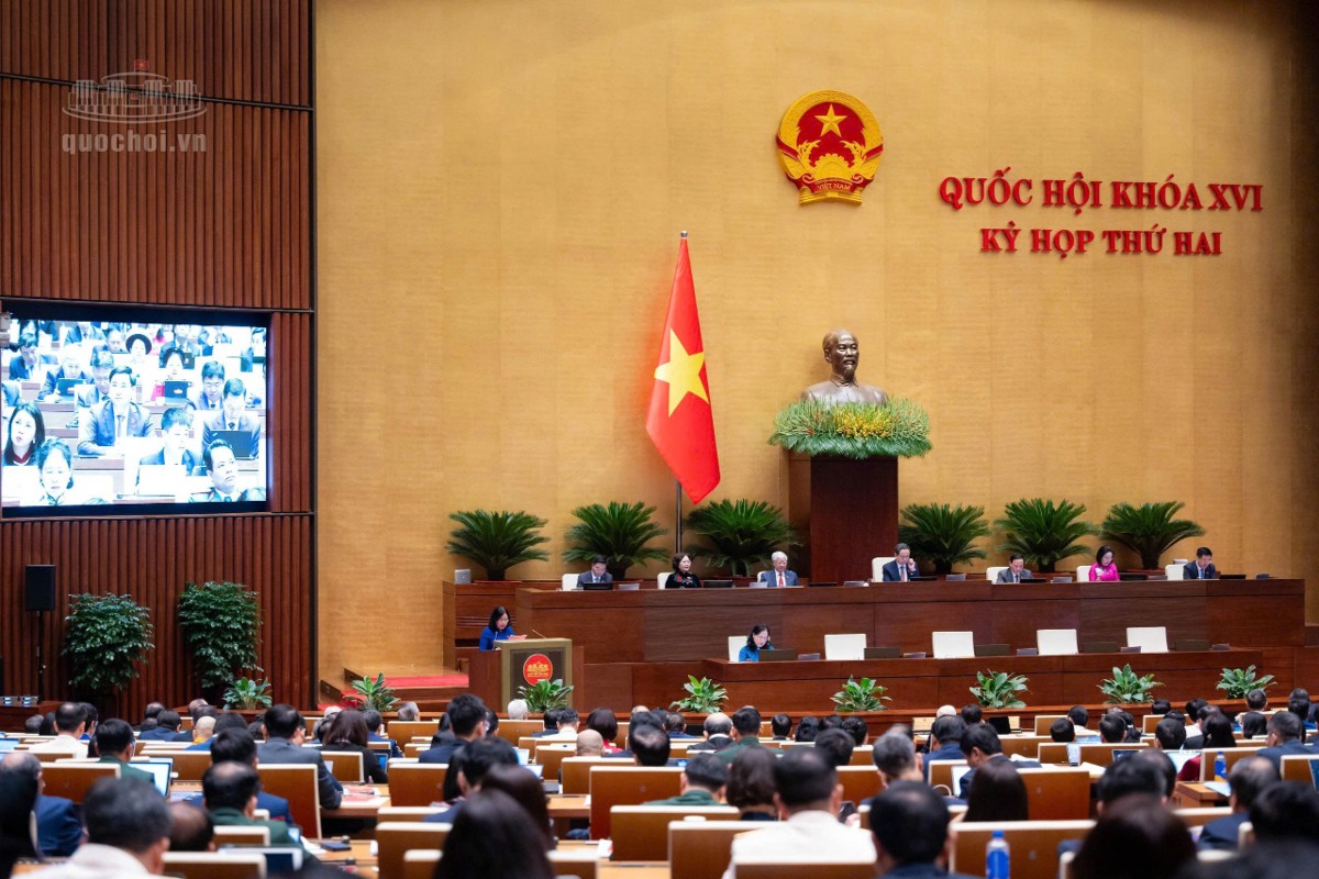 Quang cảnh tại Hội trường. Ảnh: Quochoi.vn