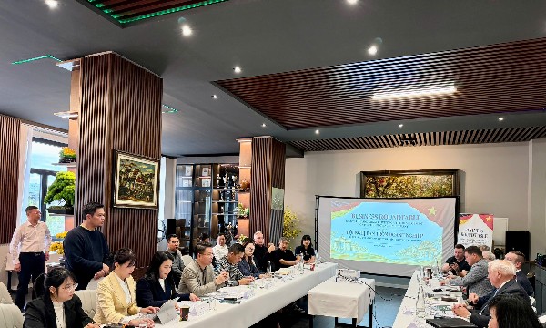 Đưa mô hình “Cà phê Doanh nhân” sang Đức, Phú Thọ đẩy mạnh hợp tác trong lĩnh vực số, xanh và dữ liệu