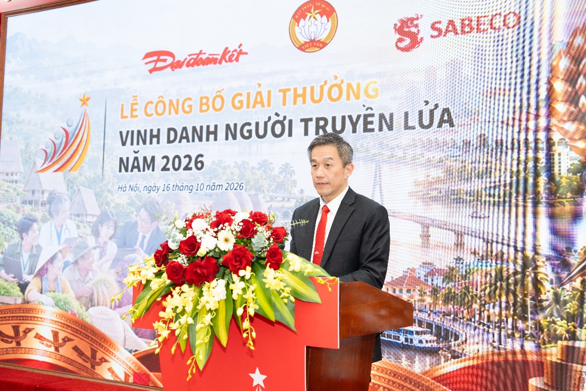 Ông Lester Tan, Tổng giám đốc SABECO.