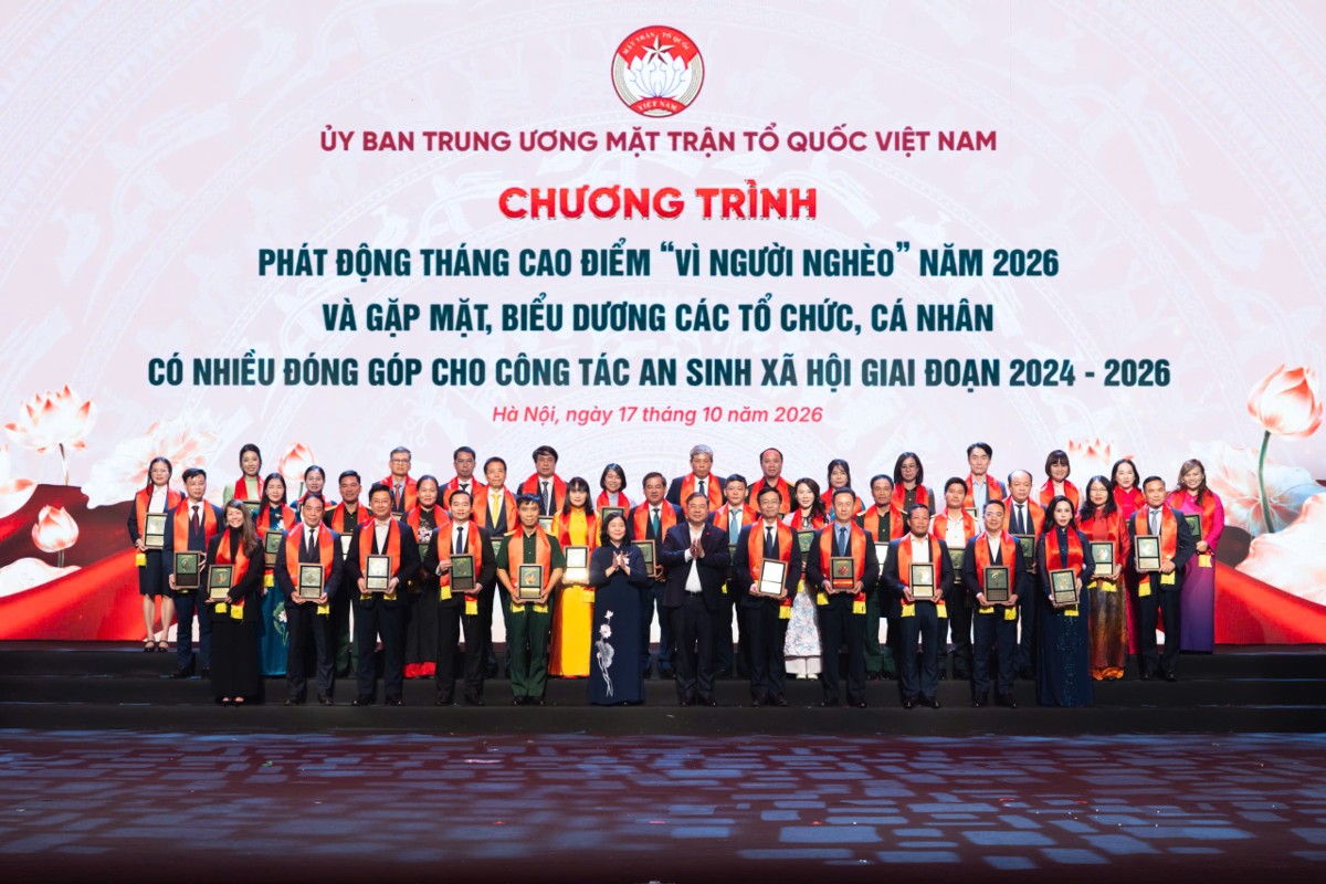 SABECO là một trong số hơn 220 doanh nghiệp, tổ chức và cá nhân được Ủy ban Trung ương Mặt trận Tổ quốc Việt Nam vinh danh vì những đóng góp cho an sinh xã hội giai đoạn 2024-2026.