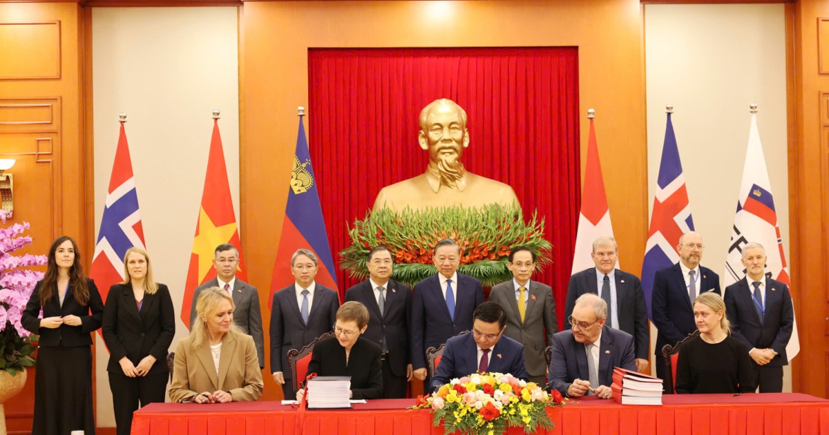 Việt Nam và EFTA chính thức ký kết Hiệp định...