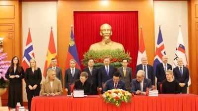 Free trade agreement between Vietnam and EFTA member countries signed