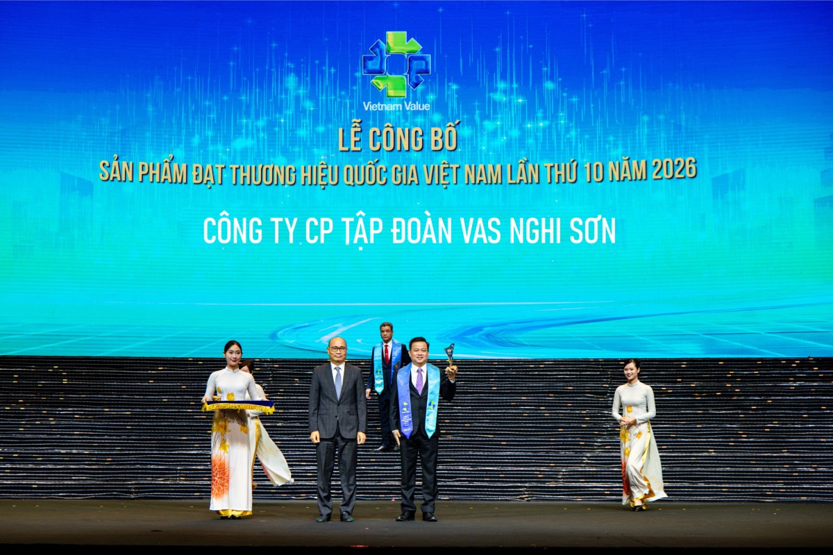 VAS tự hào được vinh danh Thương hiệu Quốc gia 3 kỳ liên tiếp.