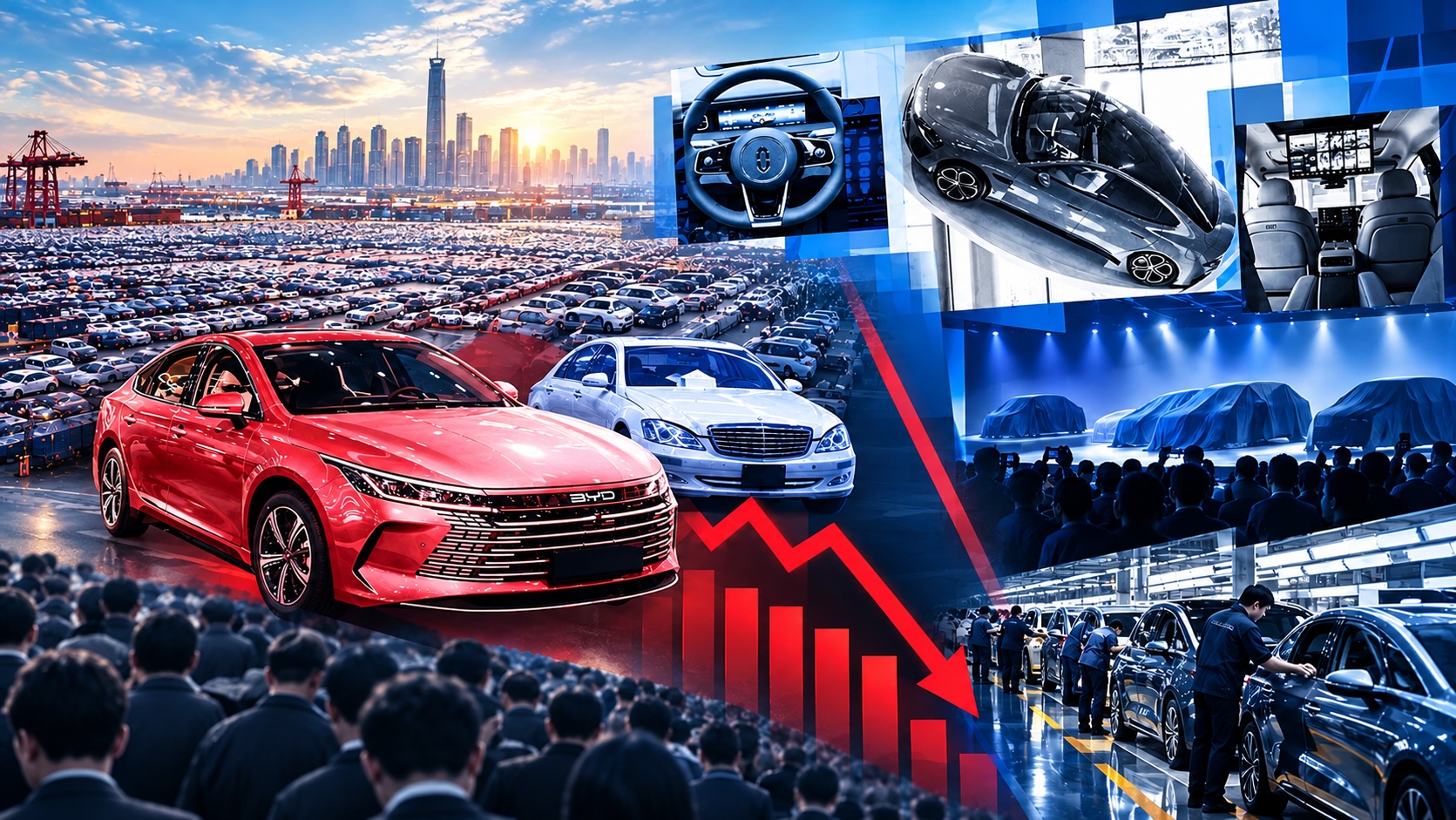 Khi hạn ngạch bị siết chặt và các biện pháp bảo hộ được kích hoạt, các thương hiệu nước này không chỉ phải đối đầu với các nhà sản xuất bản địa phương Tây mà còn phải triệt hạ lẫn nhau để giành giật từng suất phân bổ xuất khẩu ít ỏi.