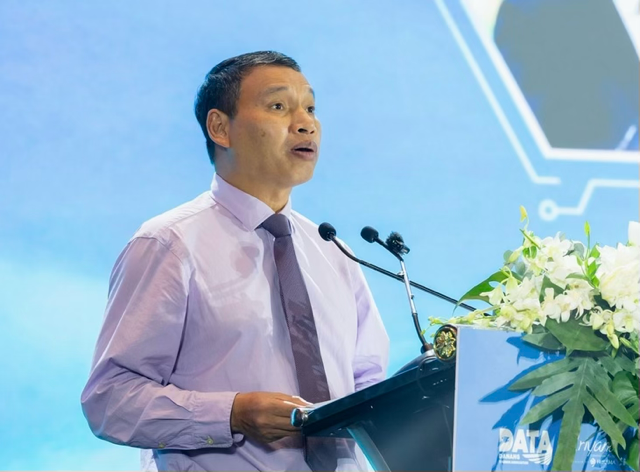Ông Hồ Kỳ Minh, Phó Chủ tịch Thường trực UBND TP. Đà Nẵng, phát biểu tại khai mạc. Ảnh Ngô Anh Văn