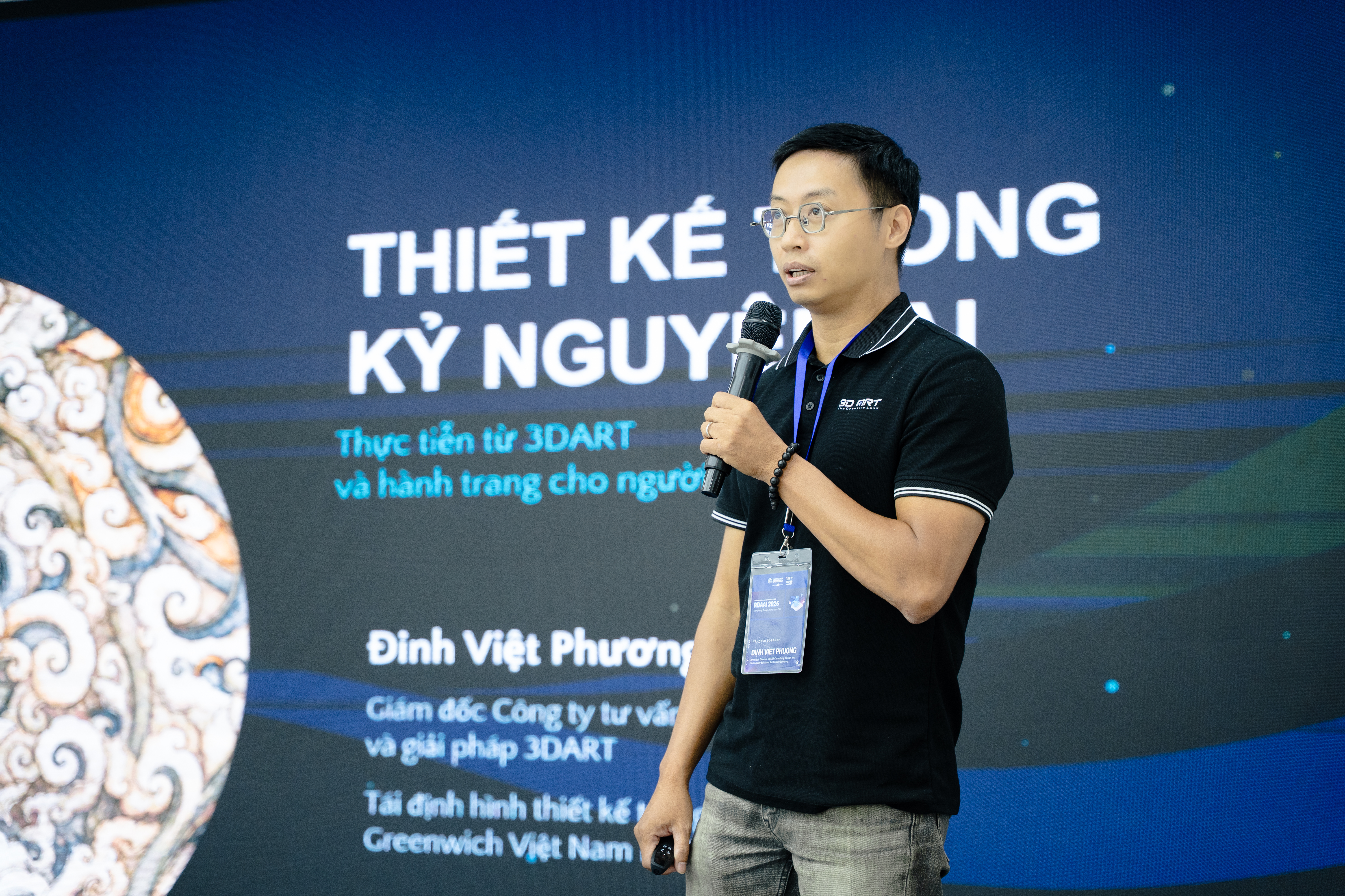 Kiến trúc sư Đinh Việt Phương, Giám đốc Công ty Cổ phần Tư vấn thiết kế và Giải pháp công nghệ 3DART