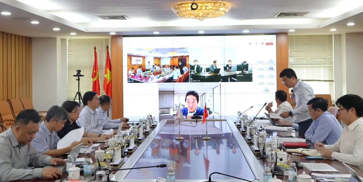Cuộc họp lần thứ 10 Ủy ban hỗ hợp triển khai thực hiện cơ chế tín chỉ chung (JCM) giữa Việt Nam và Nhật Bản. Ảnh: Trung Nguyên
