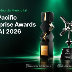 Hai hạng mục giải thưởng Kafi đạt được tại APEA 2026.