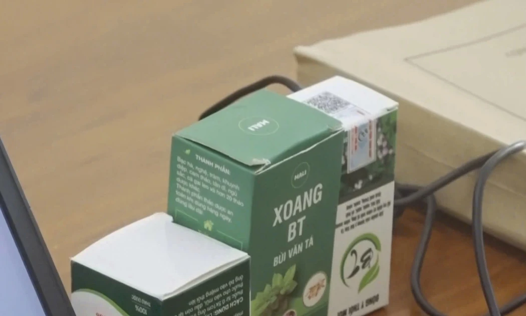 Tang vật vụ án. Ảnh: Công an tỉnh Nghệ An