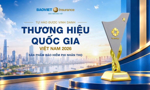 Bảo hiểm Bảo Việt: Ba kỳ liên tiếp Thương hiệu Quốc gia, hơn sáu thập kỷ làm điểm tựa cho nền kinh tế