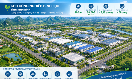 Ninh Bình lập quy hoạch khu công nghiệp 300ha