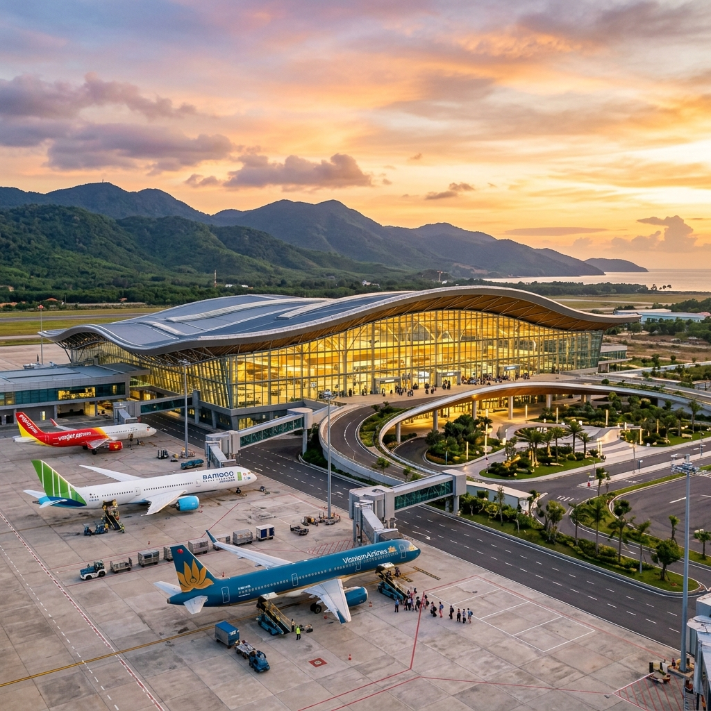 Chuyến bay charter đầu tiên đến Cảng hàng không Phù Cát là cơ hội góp phần đưa Gia Lai trở thành điểm đến quốc tế. Ảnh: QuyNhon.Asia