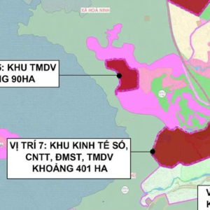 Vị trí số 7 Khu thương mại tự do Đà Nẵng, Ảnh Ngô Anh Văn chụp từ bản đồ.