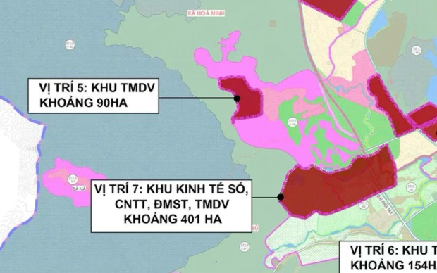 Vị trí số 7 Khu thương mại tự do Đà Nẵng, Ảnh Ngô Anh Văn chụp từ bản đồ.