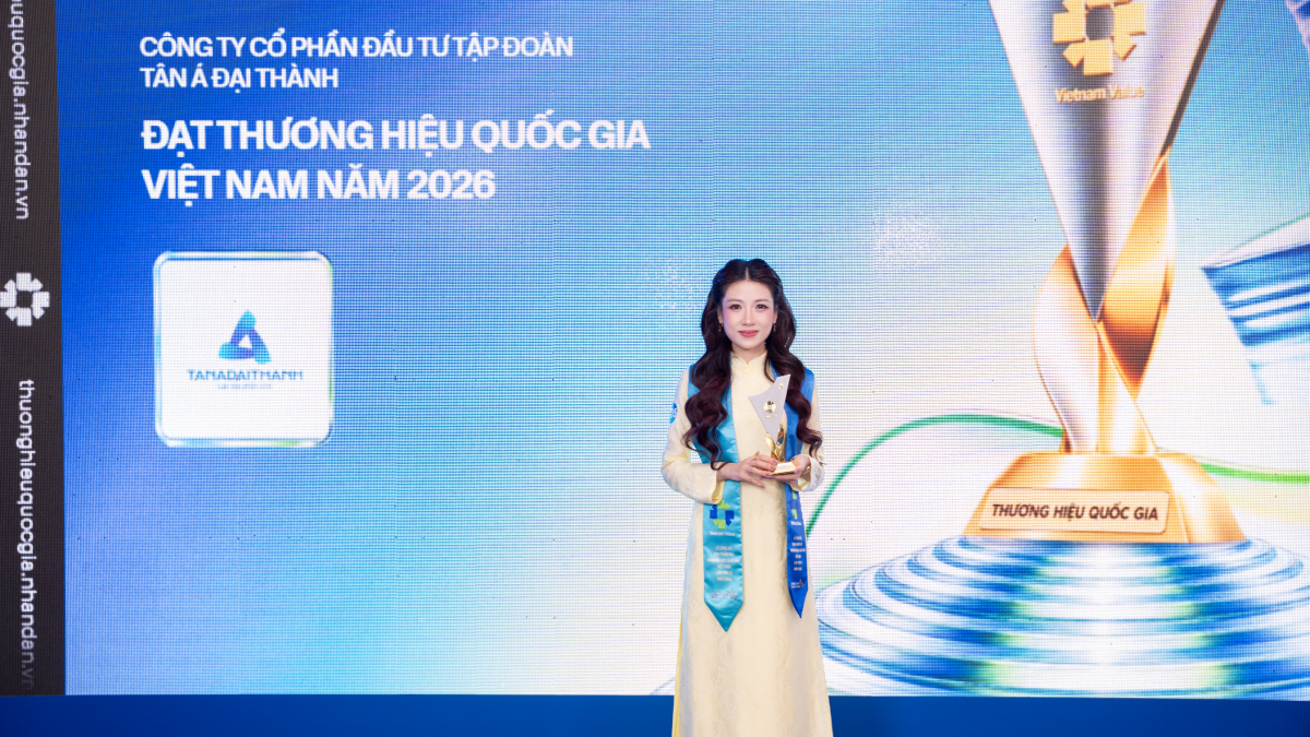 Phó Tổng giám đốc Nguyễn Phương Anh nhấn mạnh vai trò của công nghệ cao trong chiến lược kết nối nguồn lực và nâng cao năng lực cạnh tranh của Tân Á Đại Thành.