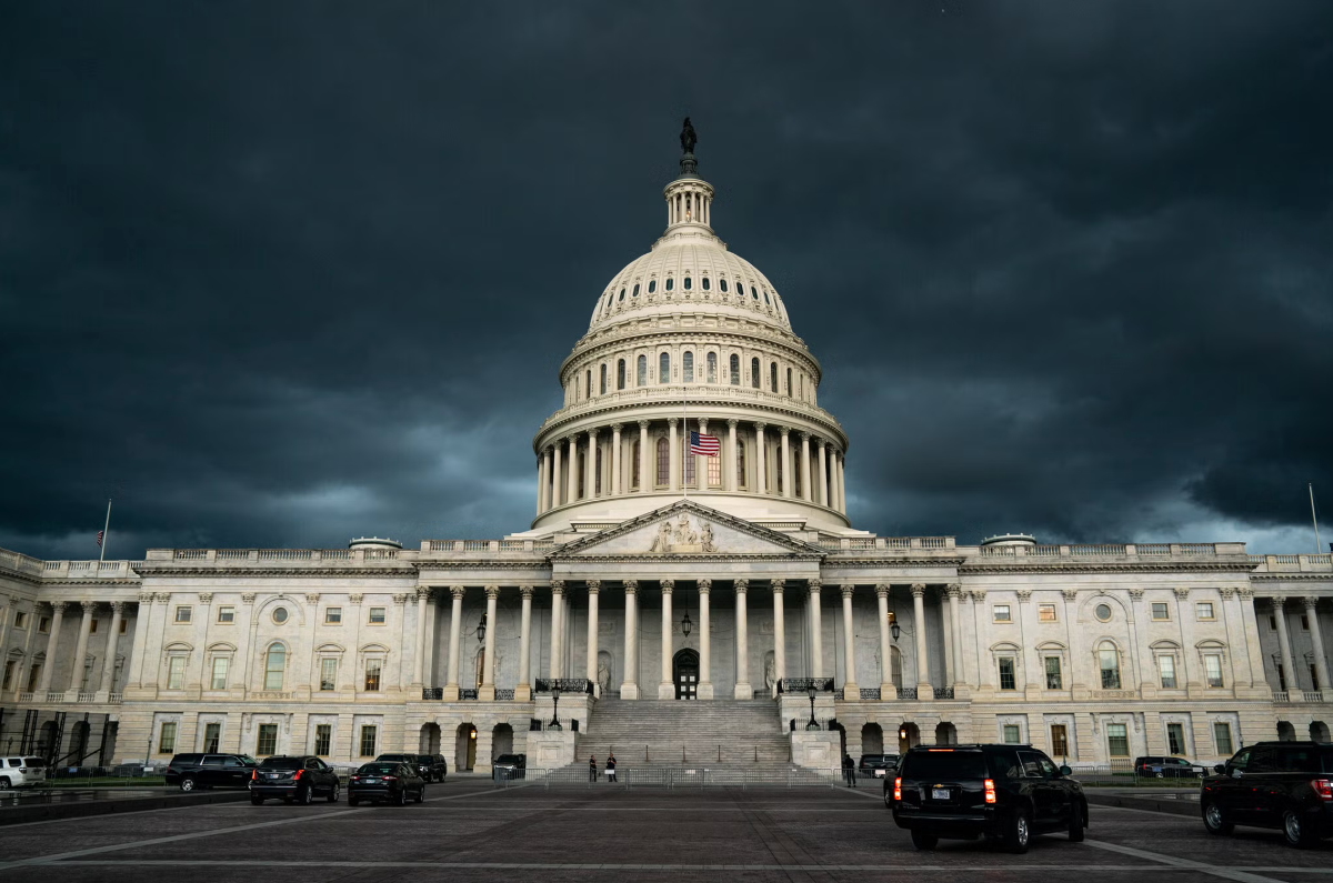 Tòa nhà Quốc hội Mỹ ở Washington DC - Ảnh: NYT.