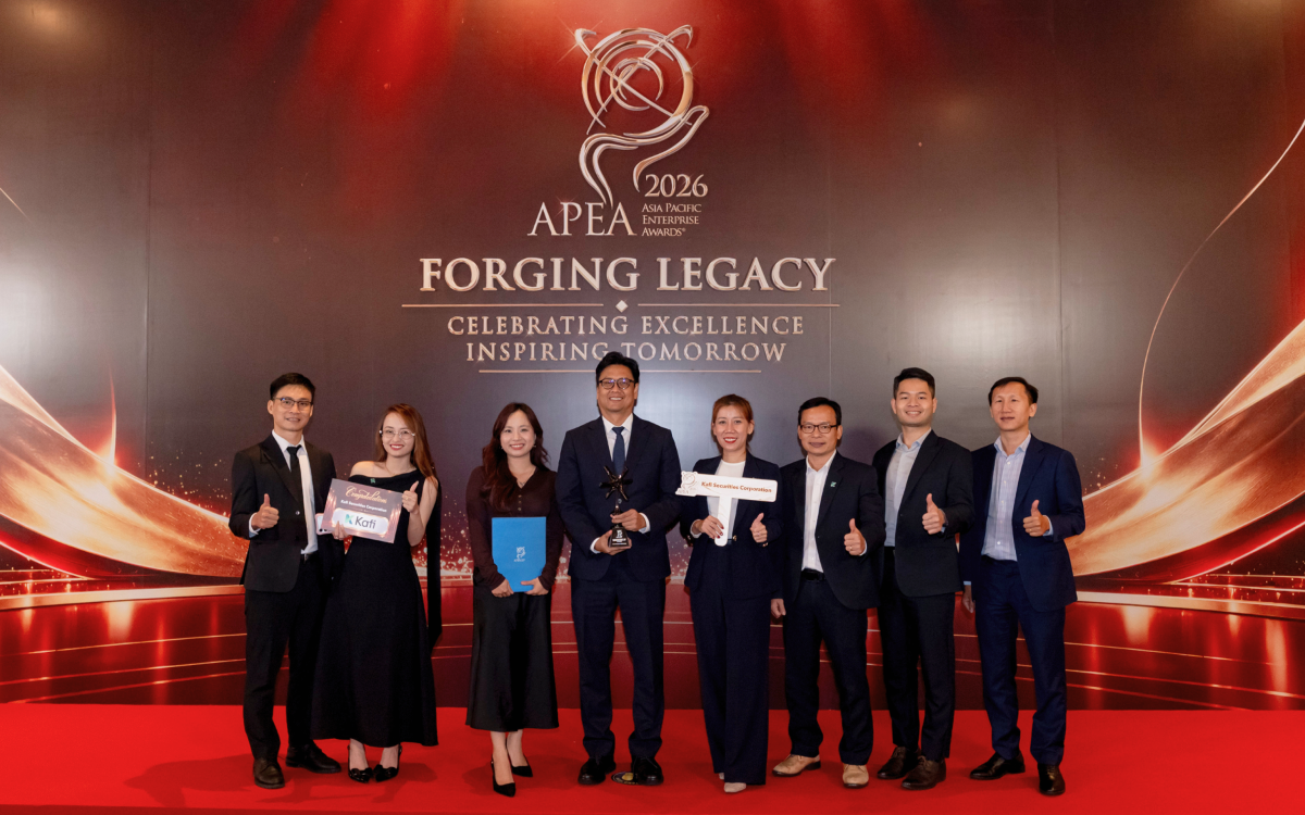 Đại diện Kafi tại sự kiện APEA 2026 – Vietnam Chapter.