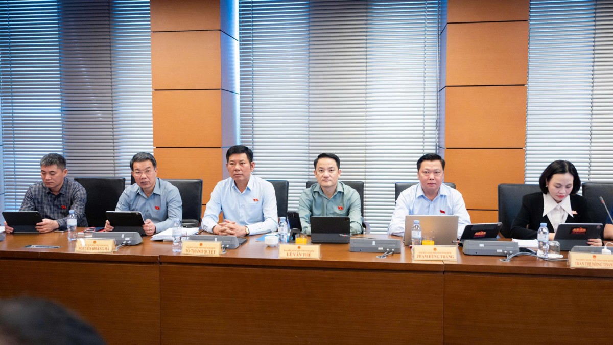 Đại biểu tham gia phiên họp. Ảnh: Cổng thông tin điện tử Quốc hội.